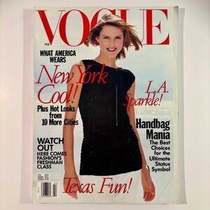 Vogue magasine February 1998 - Stella Tennant